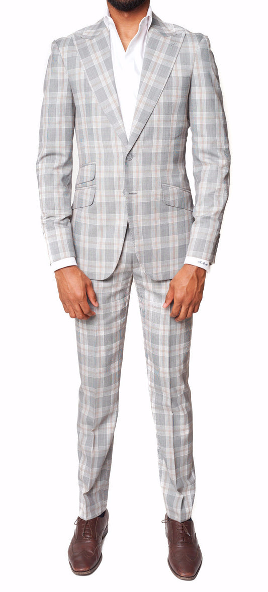 Grey Glen Plaid | LS Suit - Loren Spratt - 1